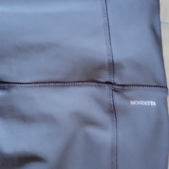 Mondetta Midweight High Waisted Mesh Capri Legging M - Picture 6 of 11